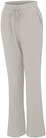 Stretchy Womens sweatpants with drawstring