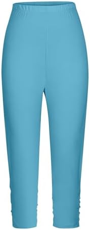 Soft Stretchy Capri Leggings for Girls