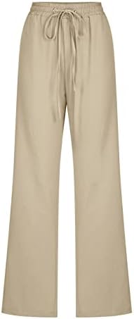 ZHER Womens Summer Comfortable Wide Leg Yoga Pants