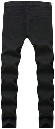 MLANM Slim Fit Stretch Jeans
