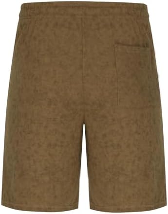 Xiaojmake Mens Lightweight Summer Corduroy Shorts