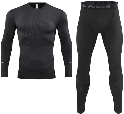 Premium Compression Shirt Set for Men Women