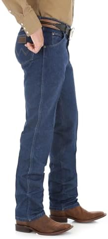 Wrangler Mens Premium Performance Cowboy Cut Regular Fit Jeans