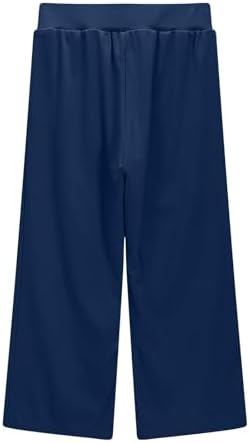 Girls High Waist Capri Yoga Pants