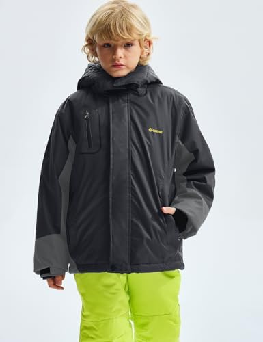 GEMYSE - waterproof ski jacket for boys - windproof waterproof