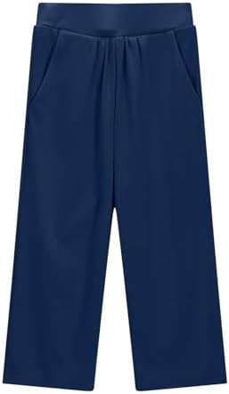 Girls High Waist Capri Yoga Pants