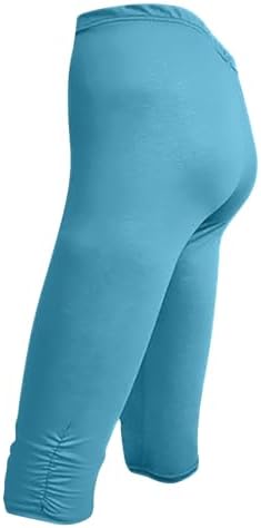 Soft Stretchy Capri Leggings for Girls