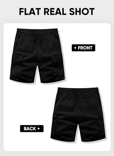 Mens Stretch Cargo Shorts