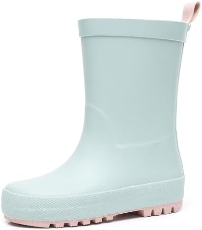 Rain Boots for Kids Waterproof and Easy to Wear