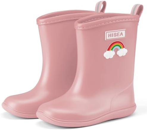 HISEA Toddler Rain Boots waterproof
