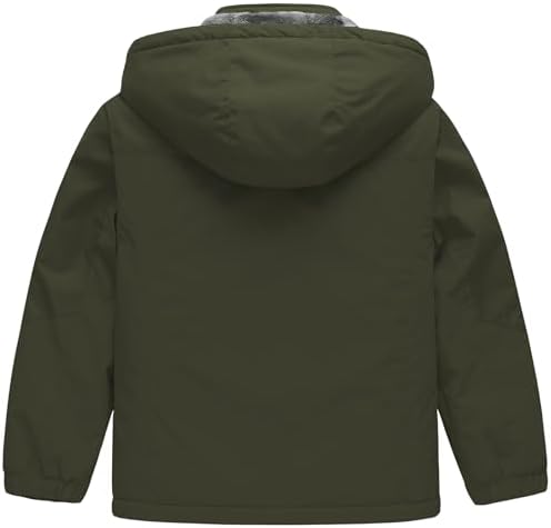 CREATMO US Boys Waterproof Ski Jacket