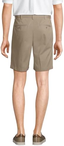 Lands End Comfort Waist 9 in No Iron Chino Shorts