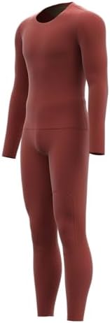 Vibrant Red Thermal Compression Pants for Men