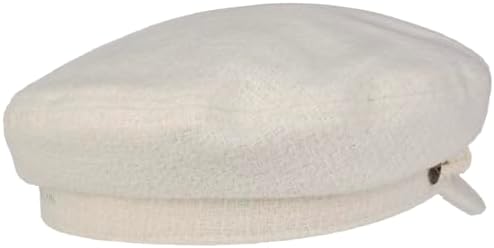 Brimson Fiddler Cap Off White Boucle
