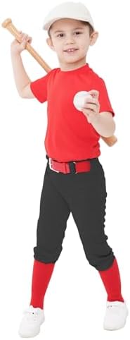 QBK 2T-13Y Toddler Baseball Pants for Boys and Girls