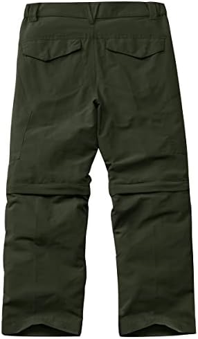 Boys Waterproof Cargo Pants Quick Dry Outdoor Hiking
