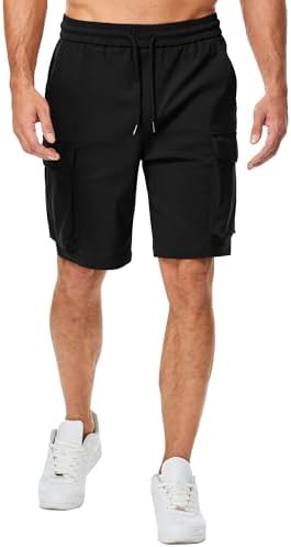 Mens Stretch Cargo Shorts