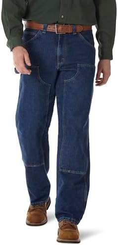 The Wrangler Mens Utility Jean Rusty