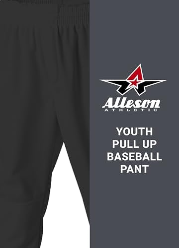 Alleron Athletic Kids Baseball Pants - Unisex-Teen Youth Pull-On