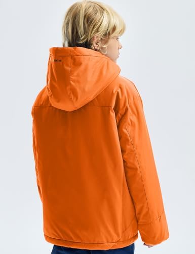 Waterproof Ski Jacket Boys - Fleece Windproof Durable