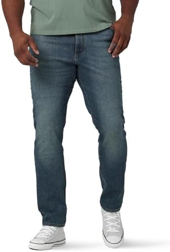 Lee Mens Big Tall Extreme Motion Athletic Taper Jeans