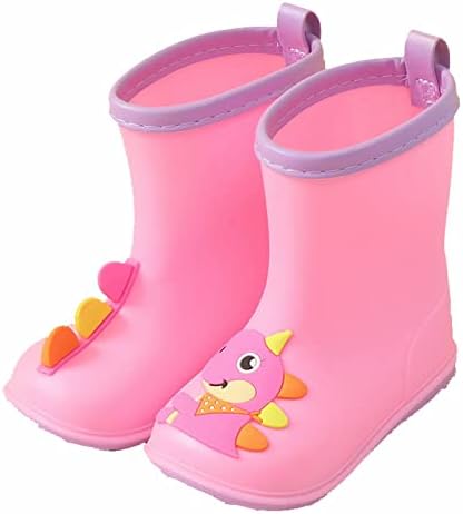 Dinosaur Shaped Kids Toddler Rain Boots