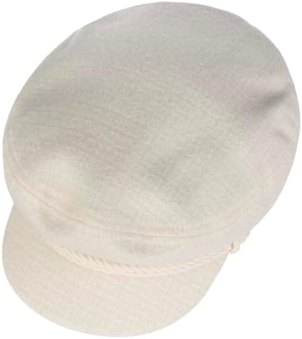 Brimson Fiddler Cap Off White Boucle