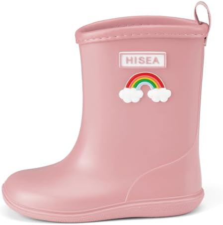 HISEA Toddler Rain Boots waterproof