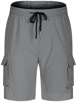 Premium Elastic Cotton Cargo Shorts