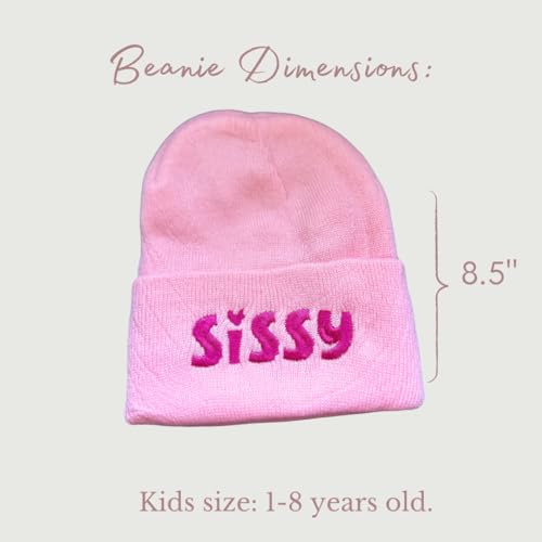 Matching Sibling Winter Beanies - Big Brother and Little Sister