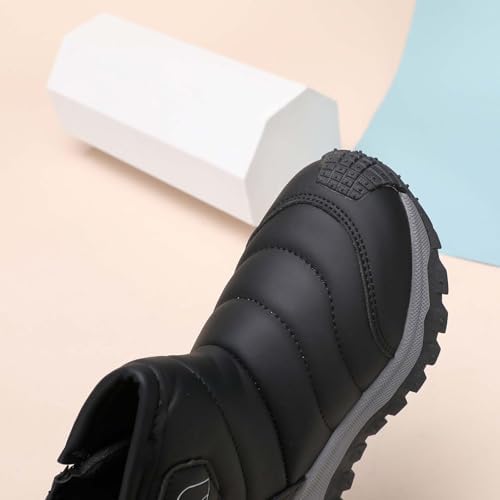 Side-Zipper Winter Booties for Kids