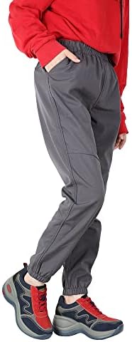 Jingle Bongala Kids Youth Waterproof Hiking Pants Fleece Lined Elastic Waist