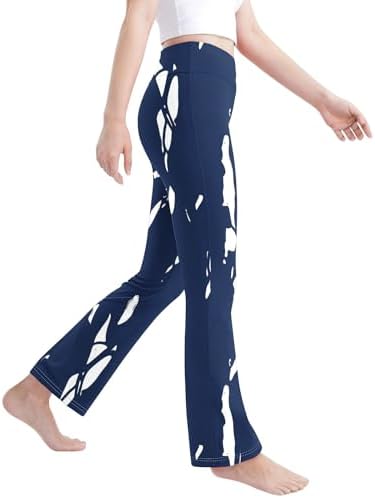 Comfortable Tie Dye Yoga Pants for Kids