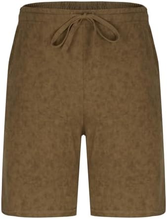 Xiaojmake Mens Lightweight Summer Corduroy Shorts