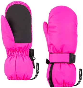 HIGHCAMP Winter Snow Mitten Gloves for Kids