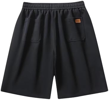 Xiaojmake 7-inch Inseam Cotton Shorts for Men