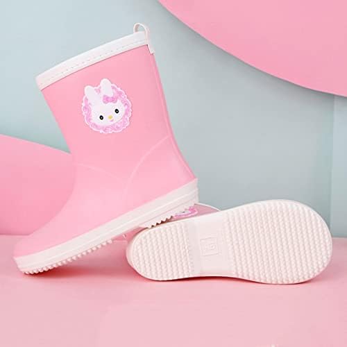 Flip-Flops for Kids Toddler Rain Boots with Easy-On Handles
