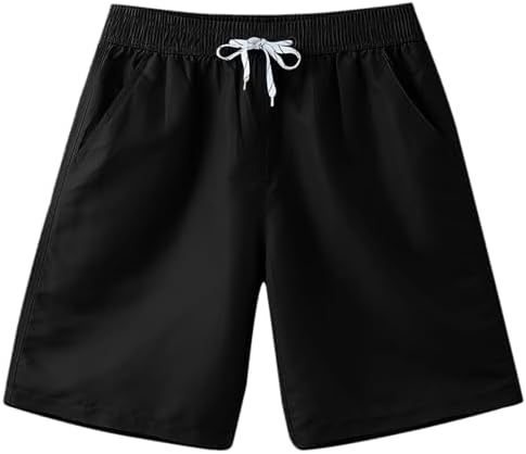 Mens Quick Dry 7 Inch Swim Trunk with Mesh Lining