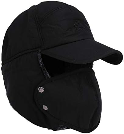 Warm Faux Fur Balaclava for Men Women