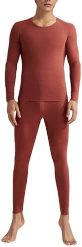 Vibrant Red Thermal Compression Pants for Men