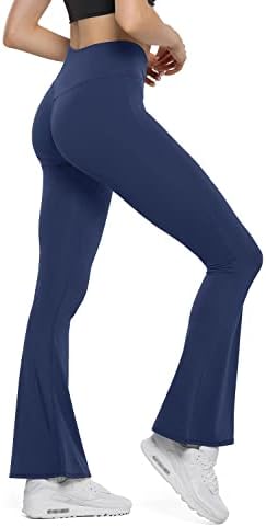 HEGALY Womens High Waist Flare Yoga Pants