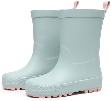 Rain Boots for Kids Waterproof and Easy to Wear
