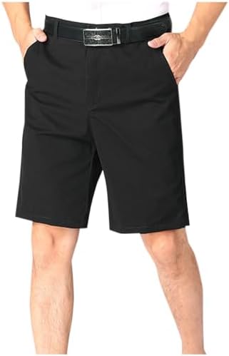 Cambkatl Stretch Lightweight Flat Front Shorts for Men