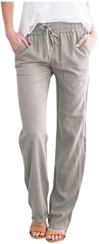 Stretchy Womens sweatpants with drawstring