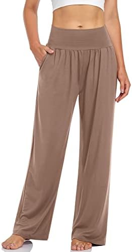UEU Womens Wide Leg Cozy Yoga Pants