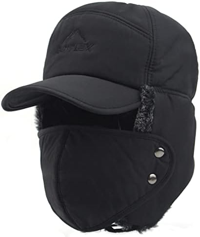 Warm Faux Fur Balaclava for Men Women