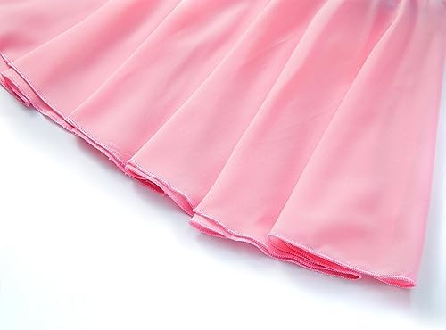 TENVDA Girls Ballet Leotards with Sparkly Skirt