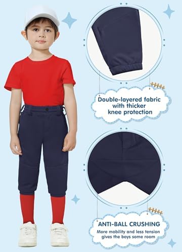 MIVEI 2T-6T Toddler Baseball PantsImpossible to MissImpossible to Live WithoutImpossible to Love
