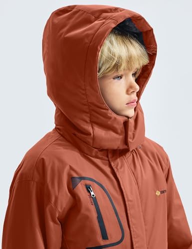 GEMYSE Boys SkiBindings Fleece Jacket