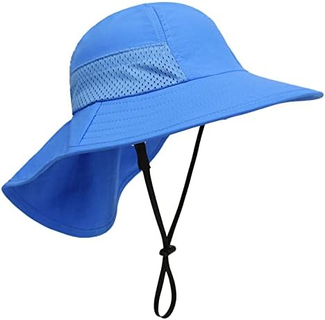 Adjustable Rain Visor Sun Hat for Girls